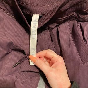Black cherry Lululemon studio pants size 2